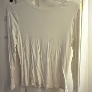 a new day Cream Long Sleeve Top